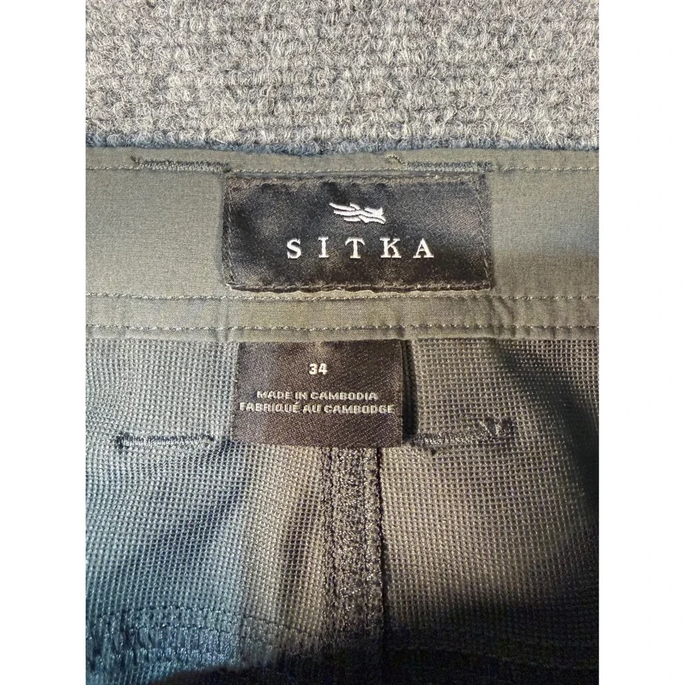 Sitka Gear Mens Territory Shorts Lead Gray Size 34 Technical Hiking Outdoor